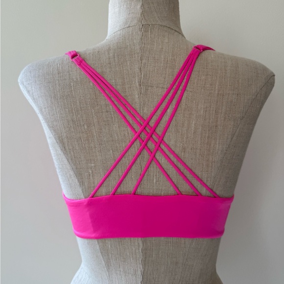 Victoria's Secret Other - Victoria's Secret Bombshell Plunge Criss Cross Back Bra in Hot Pink
